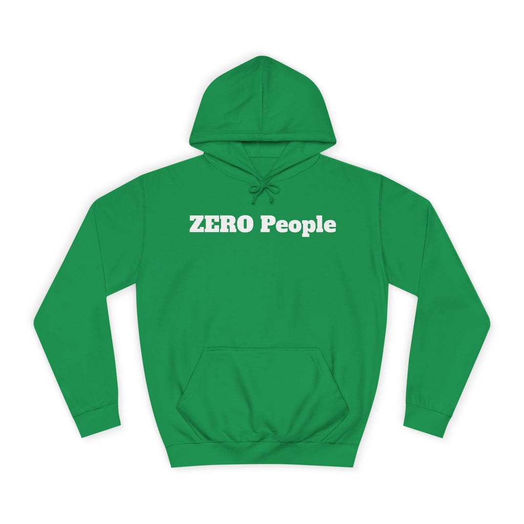 Copy of ZERO People Hoodie — Minimalist Statement Pullover
