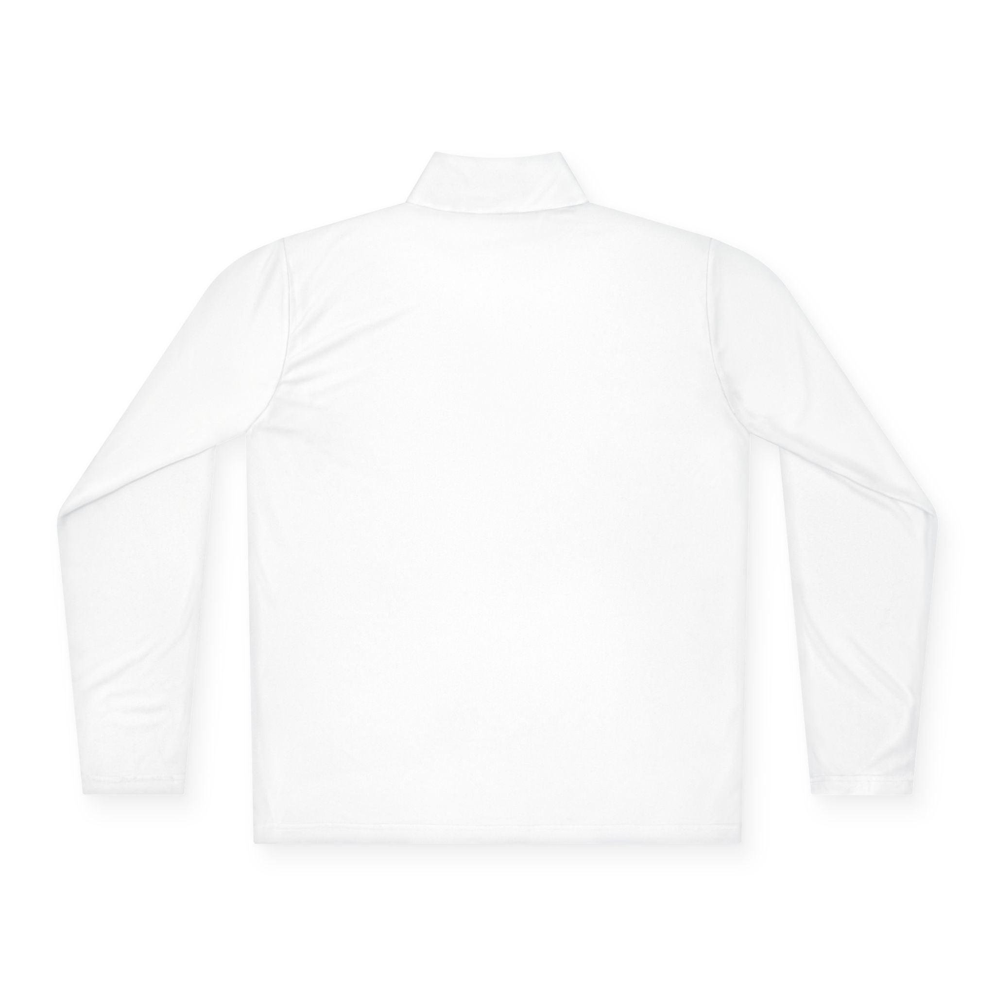 Sarcasm Club Quarter-Zip Pullover — Minimal Embroidered Chest Design