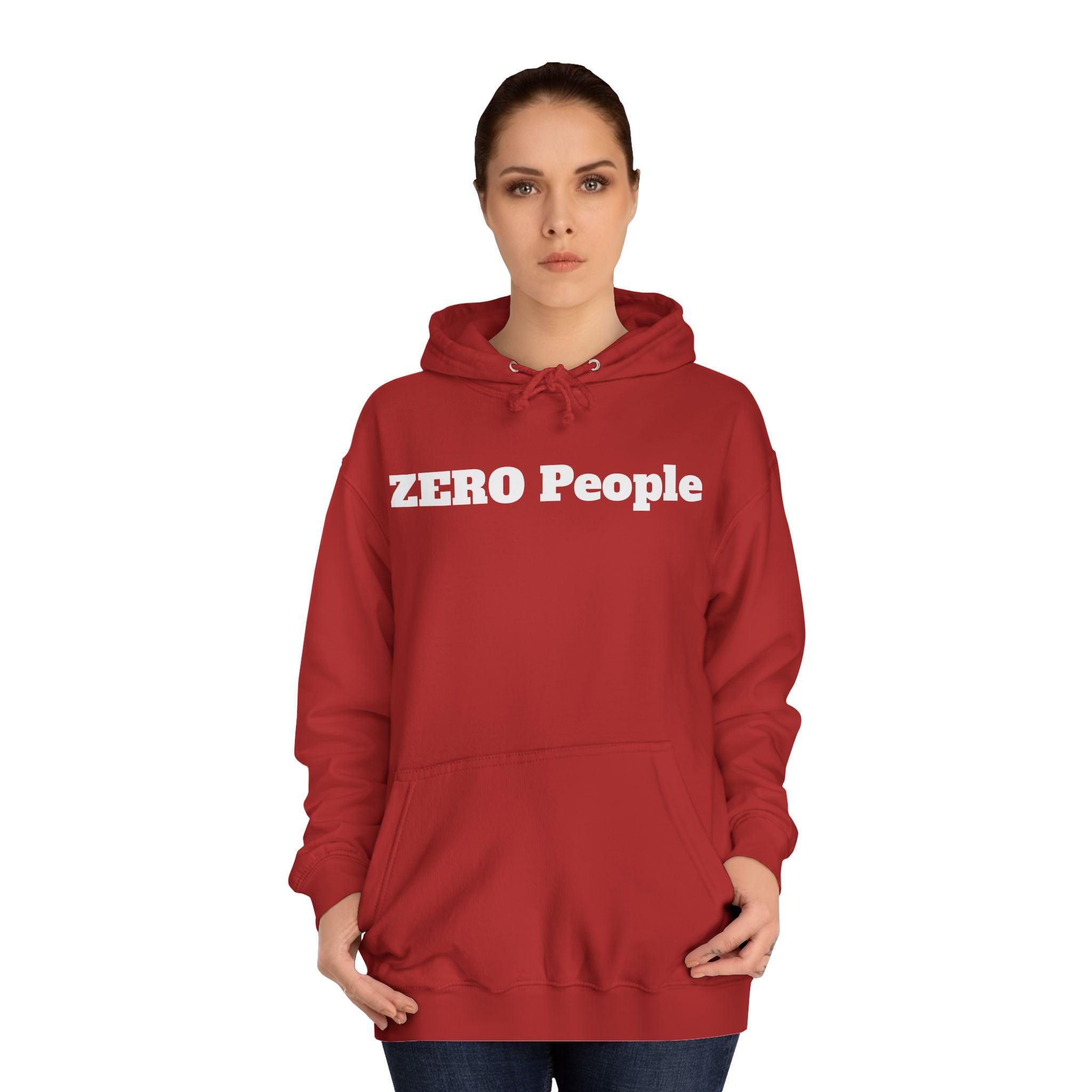 Copy of ZERO People Hoodie — Minimalist Statement Pullover