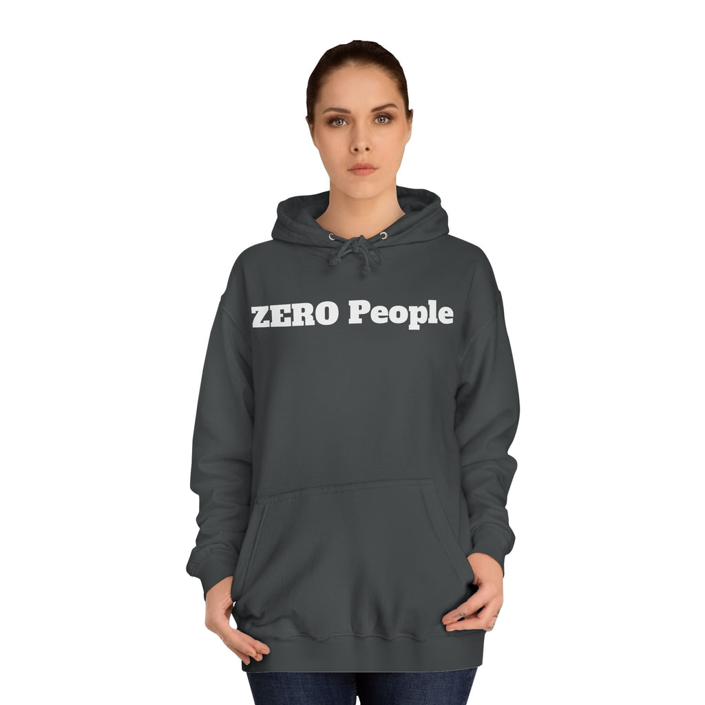 Copy of ZERO People Hoodie — Minimalist Statement Pullover