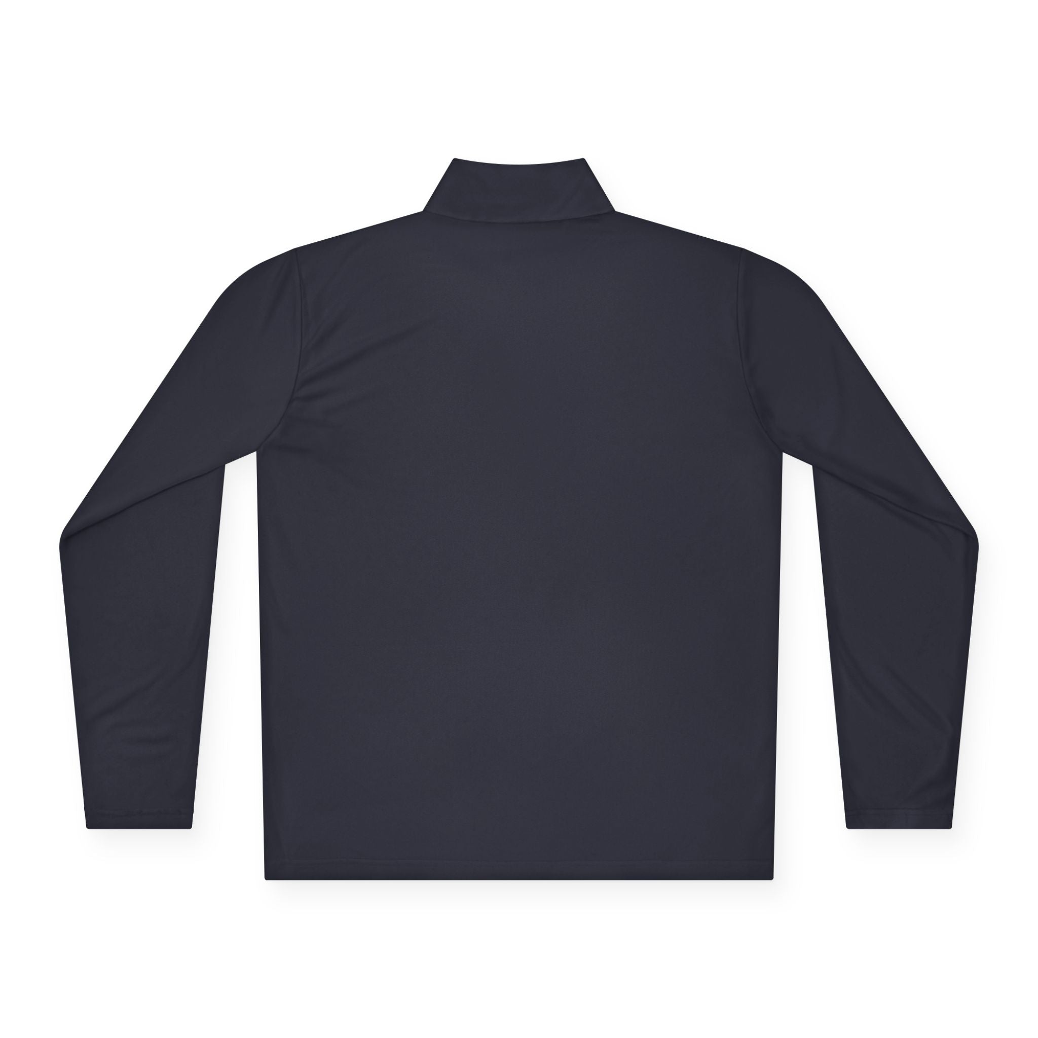Sarcasm Club Quarter-Zip Pullover — Minimal Embroidered Chest Design