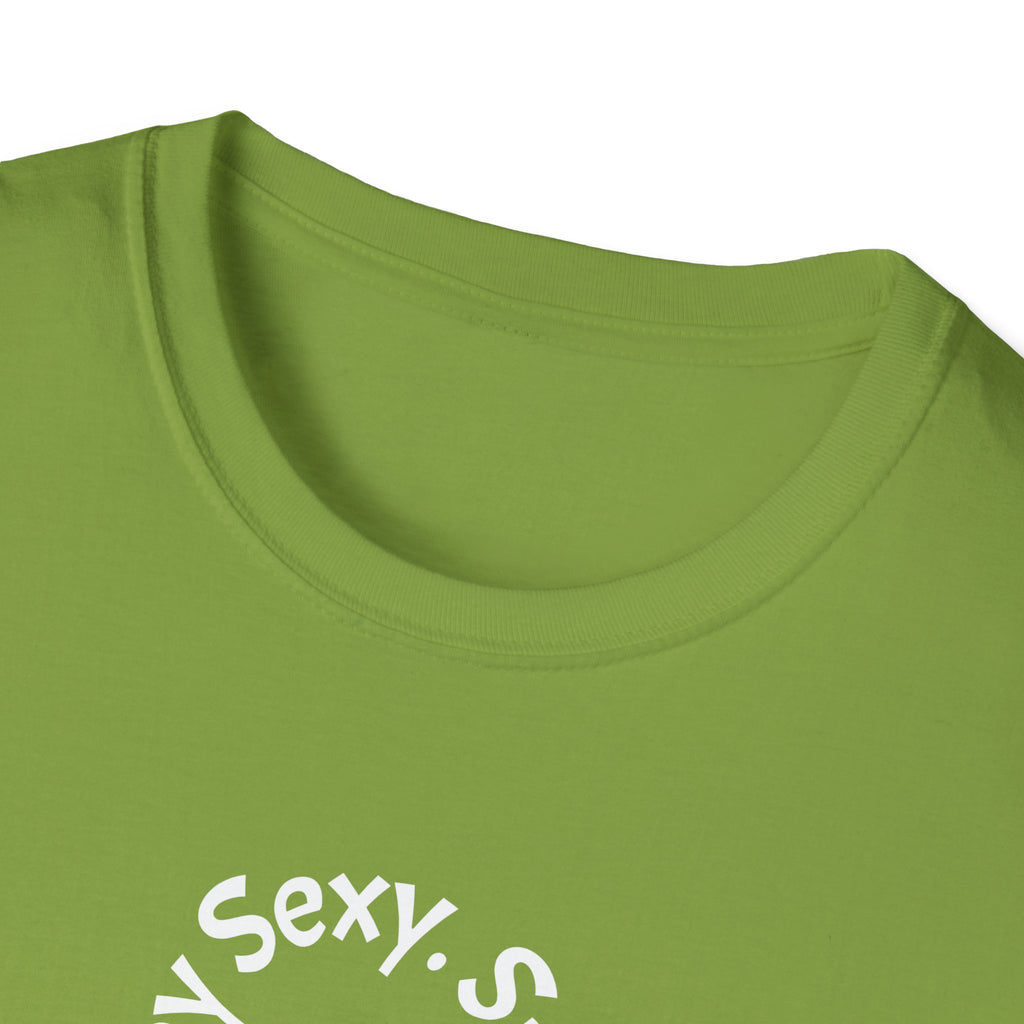 Sexy, Say It Back T-Shirt | Minimal Circular Text Tee