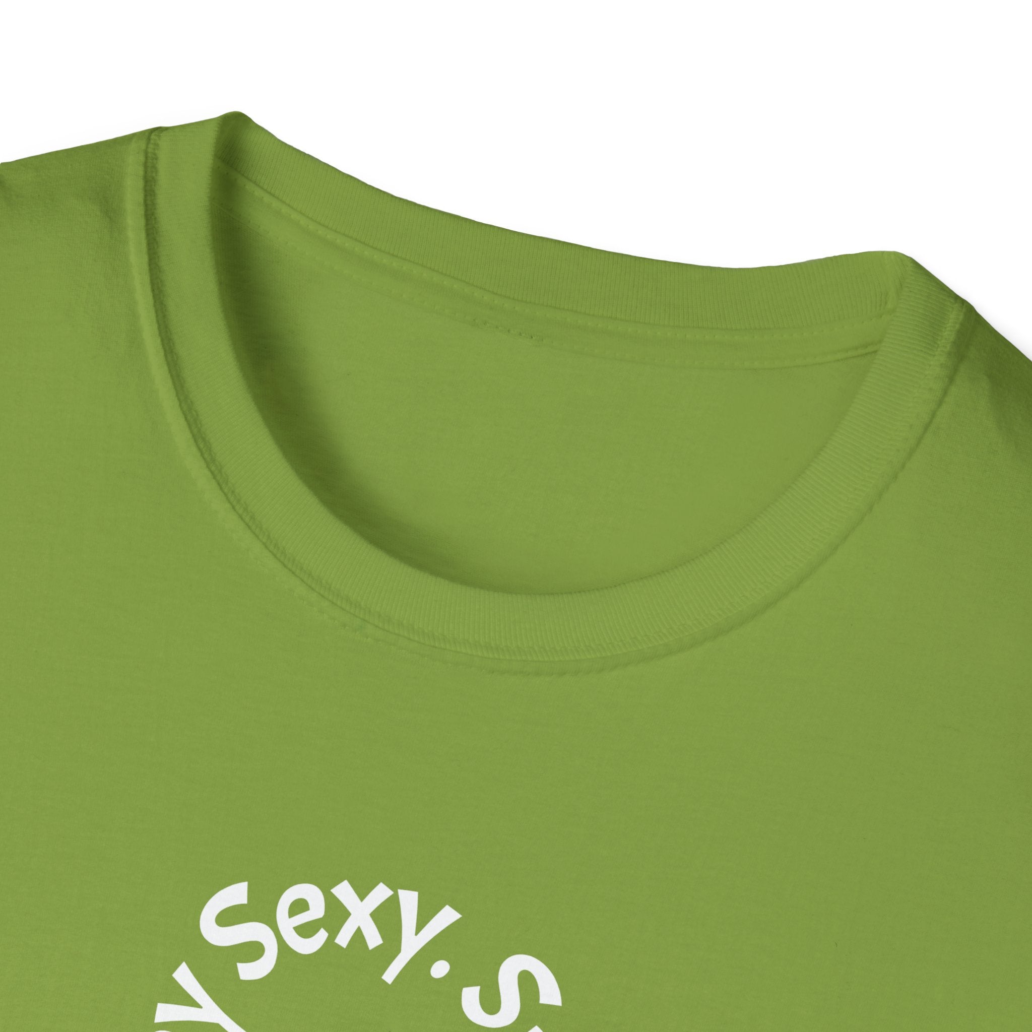 Sexy, Say It Back T-Shirt | Minimal Circular Text Tee