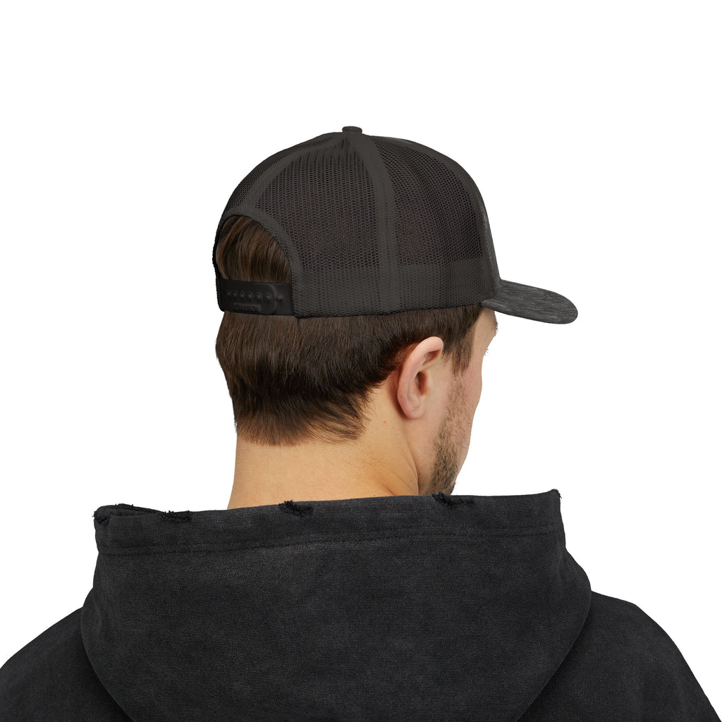 Trucker Cap — "No One Cares!" Embroidered Mesh Snapback