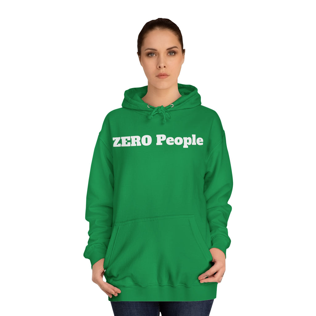 Copy of ZERO People Hoodie — Minimalist Statement Pullover