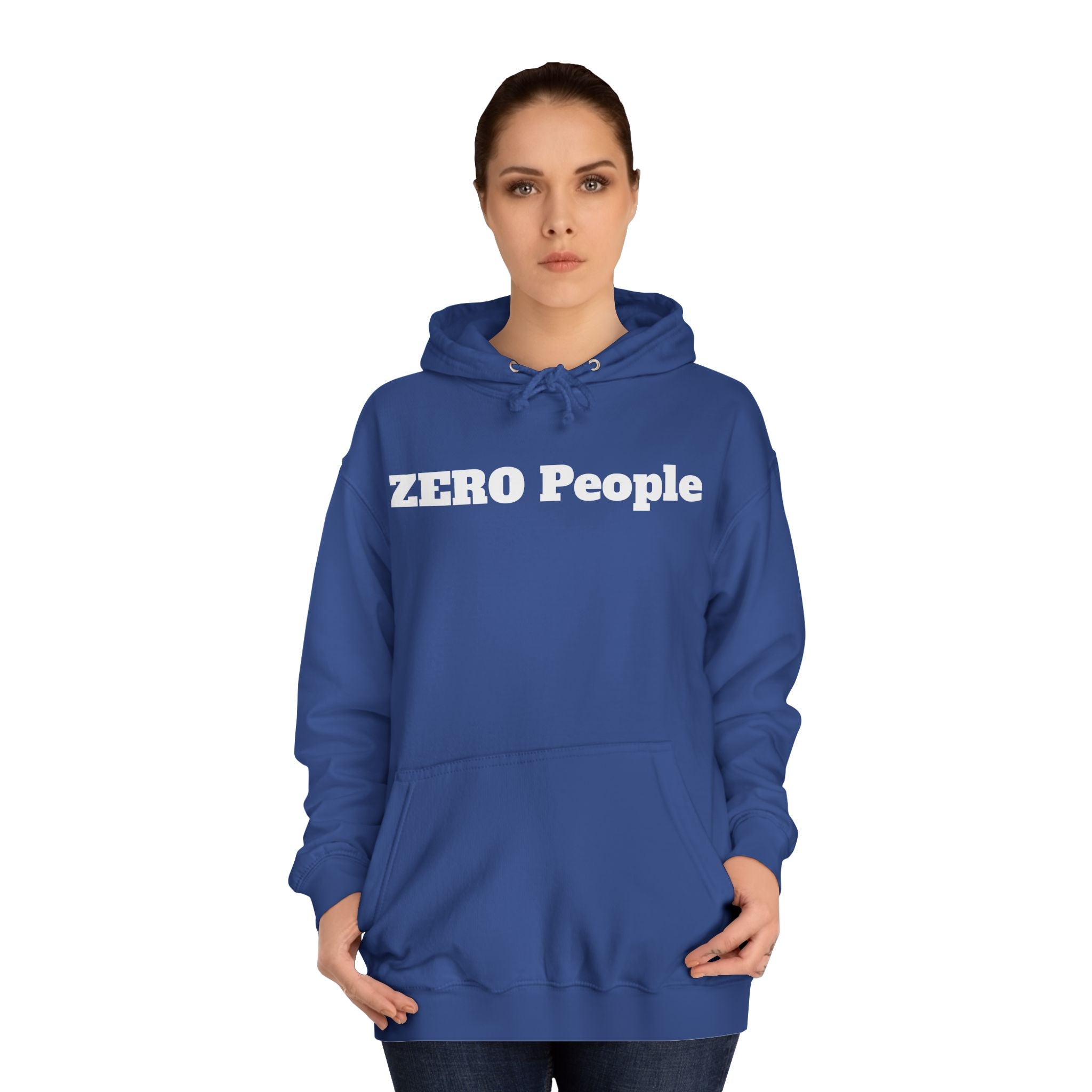 Copy of ZERO People Hoodie — Minimalist Statement Pullover