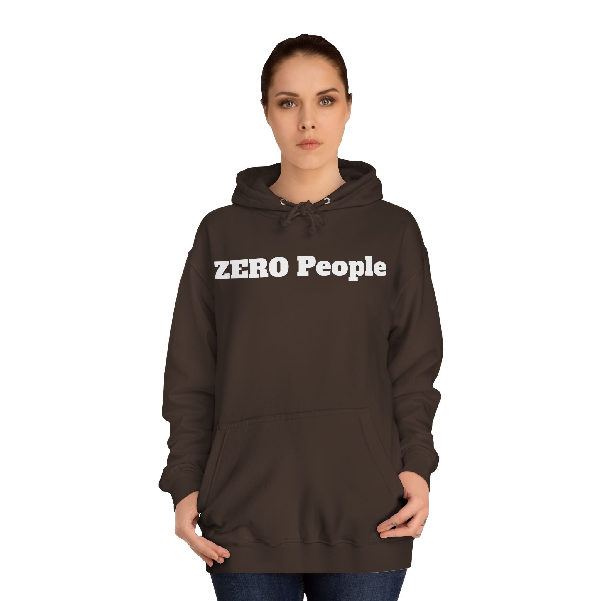 Copy of ZERO People Hoodie — Minimalist Statement Pullover
