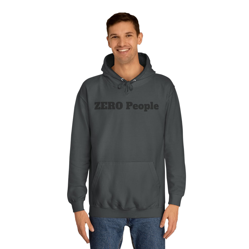 ZERO People Hoodie — Minimalist Statement Pullover