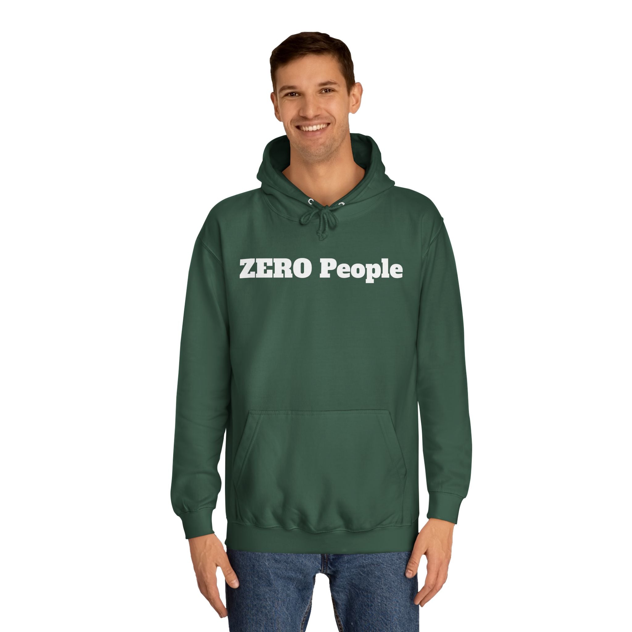 Copy of ZERO People Hoodie — Minimalist Statement Pullover