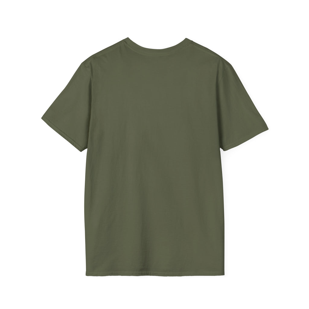 T-Shirt — "Stop looking at my chest!" Funny Statement Tee