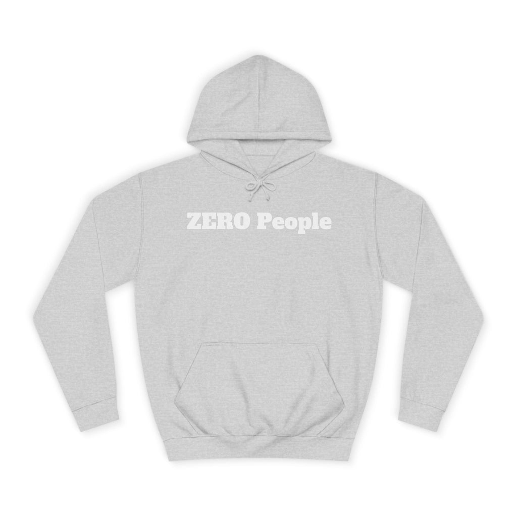 Copy of ZERO People Hoodie — Minimalist Statement Pullover