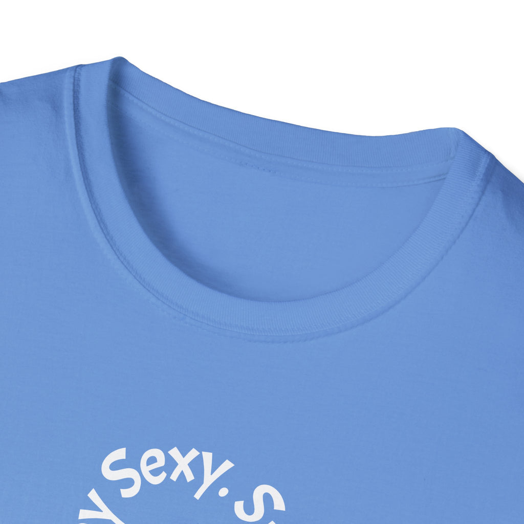 Sexy, Say It Back T-Shirt | Minimal Circular Text Tee