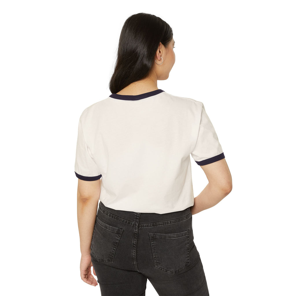 Zero People Ringer Tee — Vintage-Inspired Funny Statement T‑Shirt