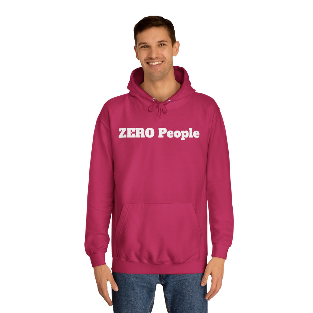 Copy of ZERO People Hoodie — Minimalist Statement Pullover