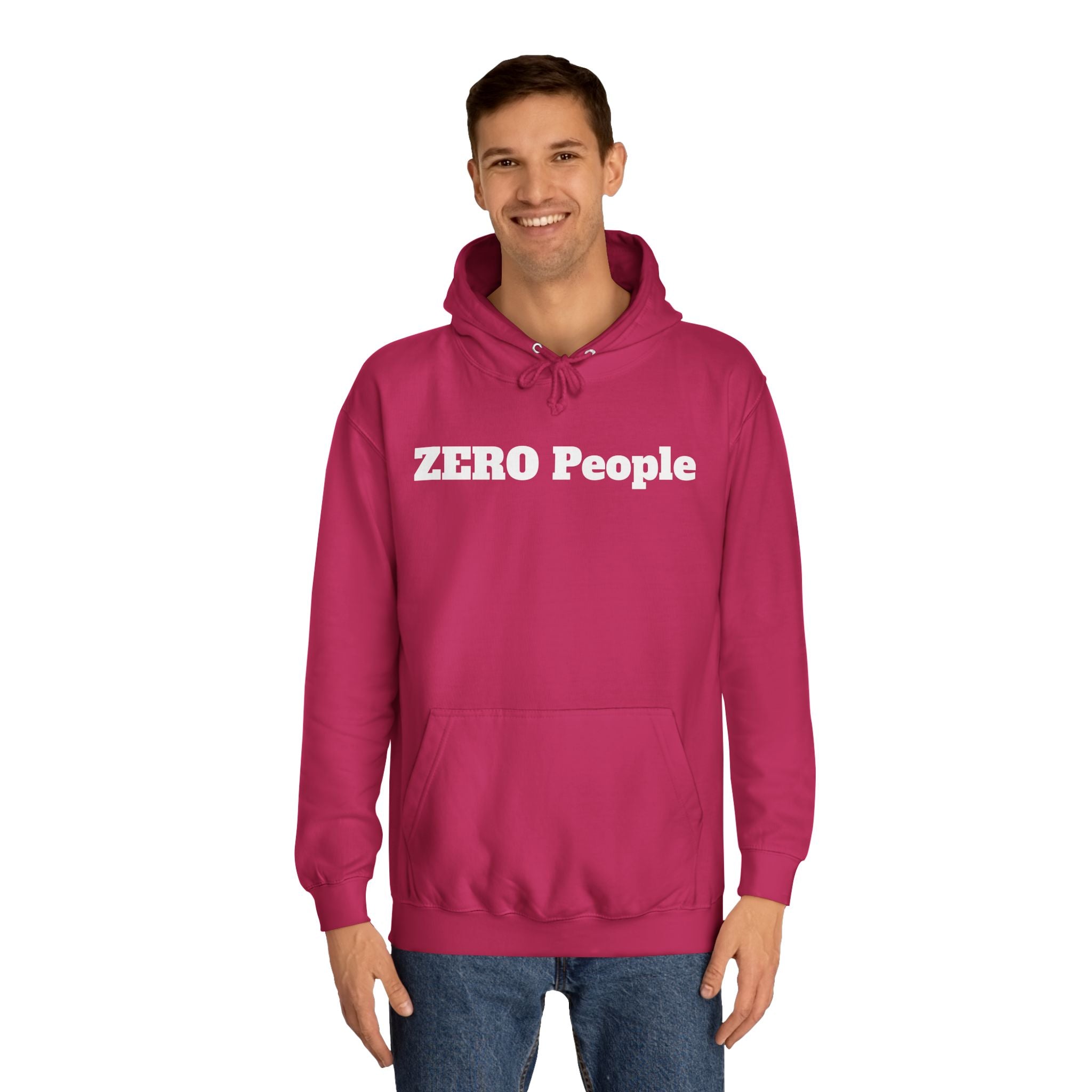 Copy of ZERO People Hoodie — Minimalist Statement Pullover