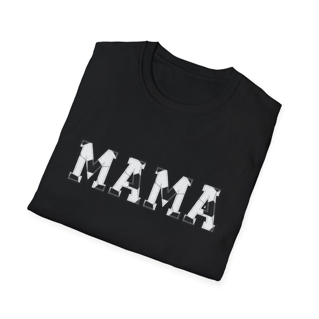 Mama Graphic T-Shirt — Classic Block Letter Mom Tee