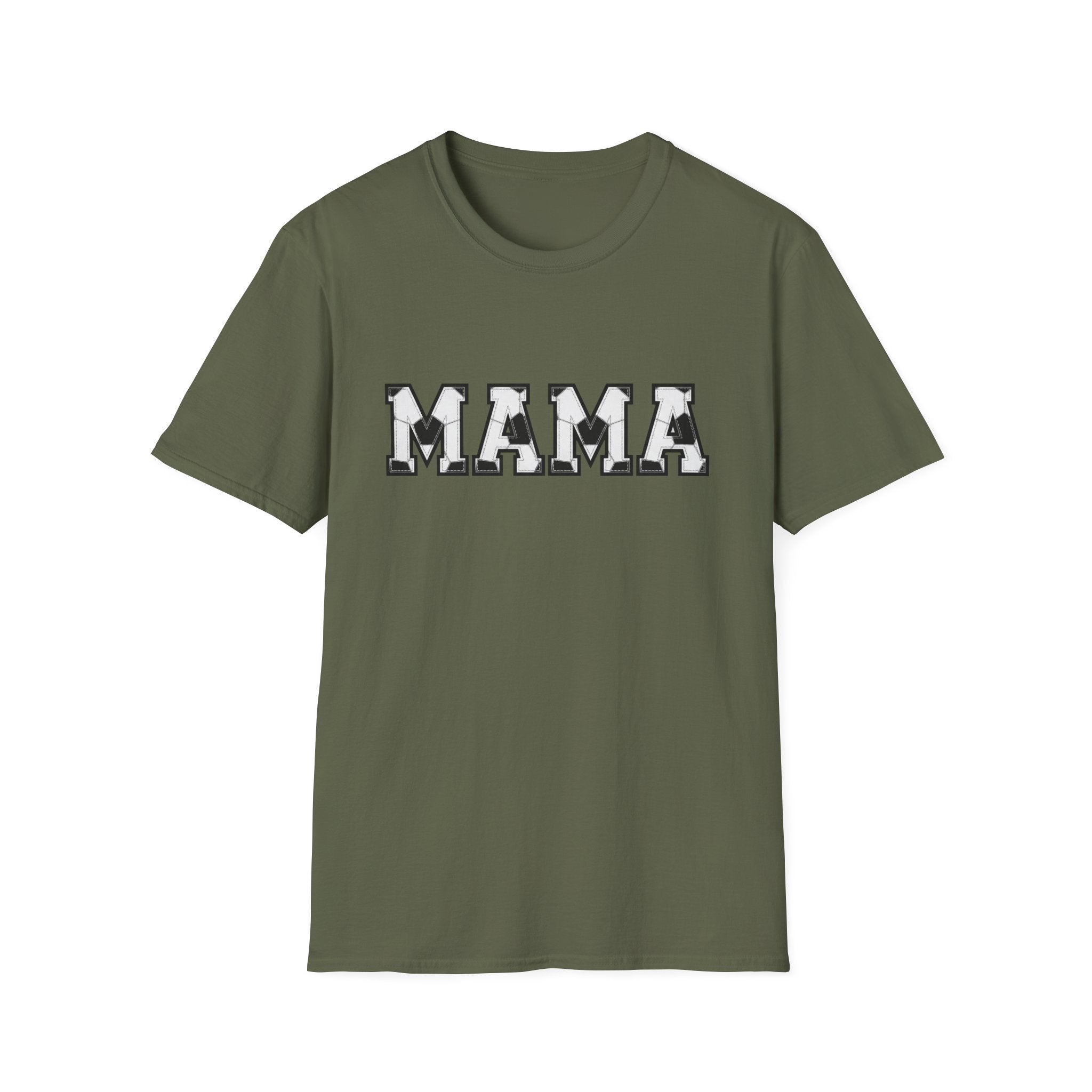 Mama Graphic T-Shirt — Classic Block Letter Mom Tee