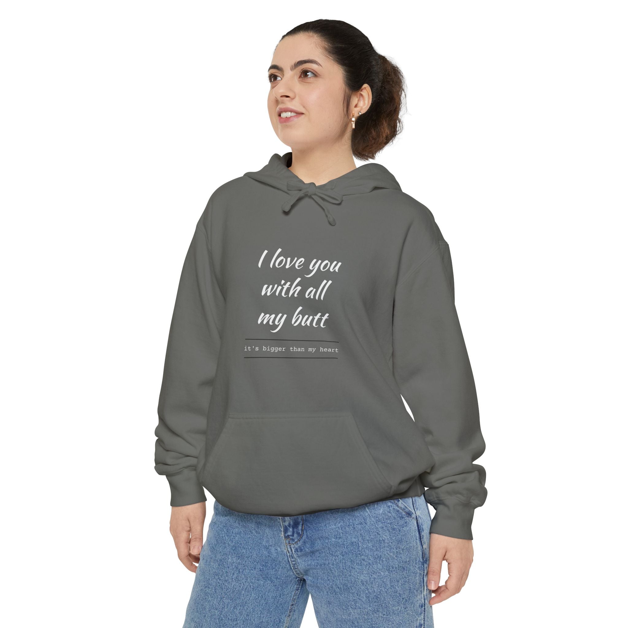 Hoodie — Red Heart "You Are Literally The Only Person I Like" Valentine Pullover