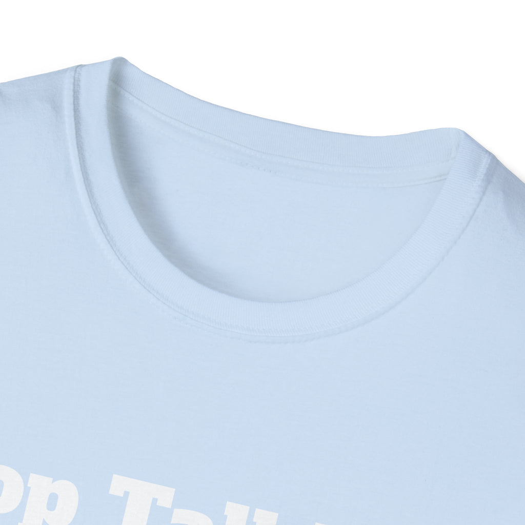 Stop Talking! T-Shirt — Funny Bold Text Graphic Tee