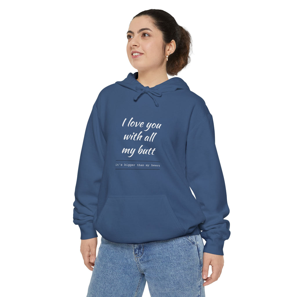 Hoodie — Red Heart "You Are Literally The Only Person I Like" Valentine Pullover