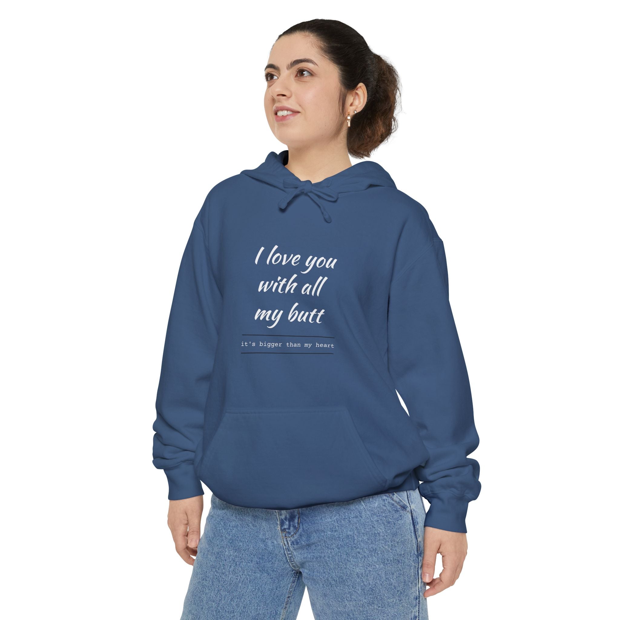 Hoodie — Red Heart "You Are Literally The Only Person I Like" Valentine Pullover