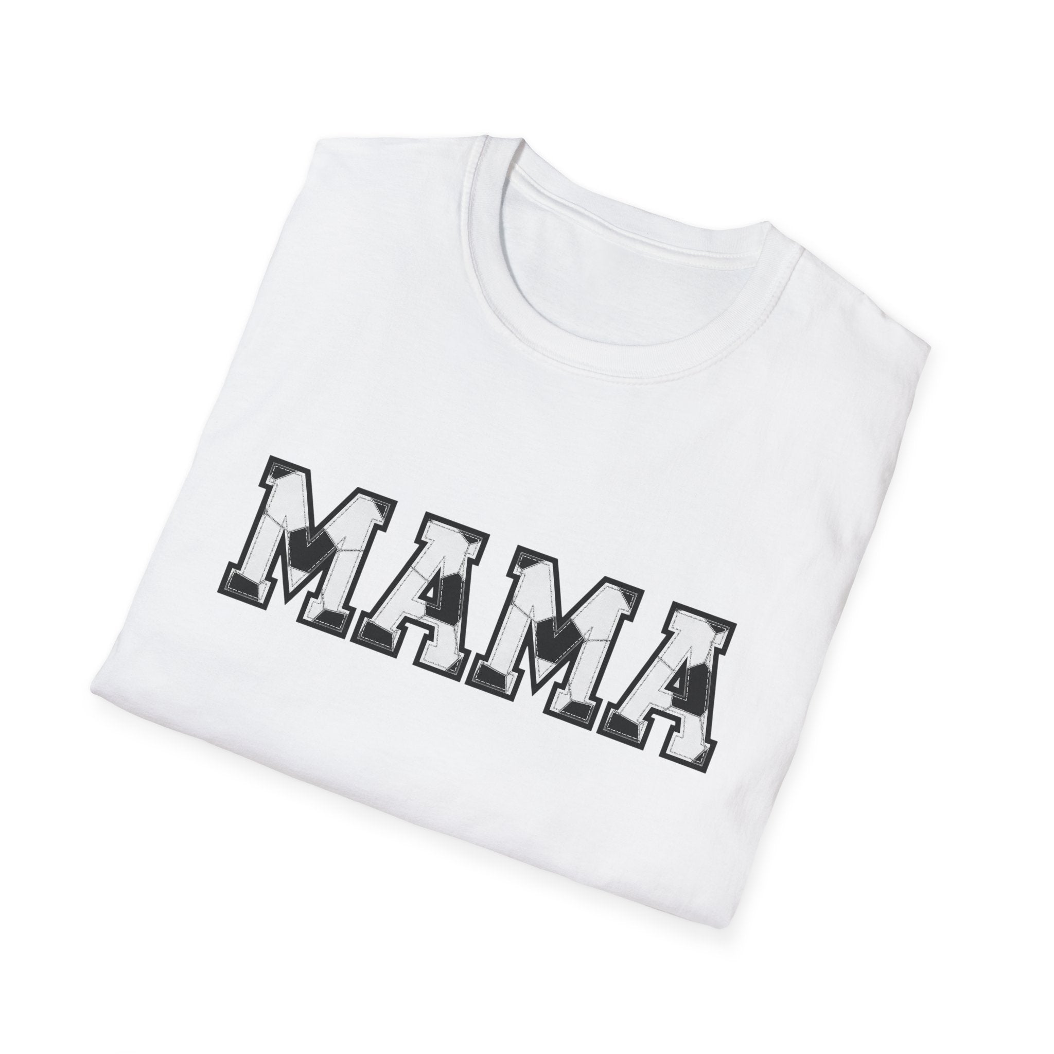 Mama Graphic T-Shirt — Classic Block Letter Mom Tee