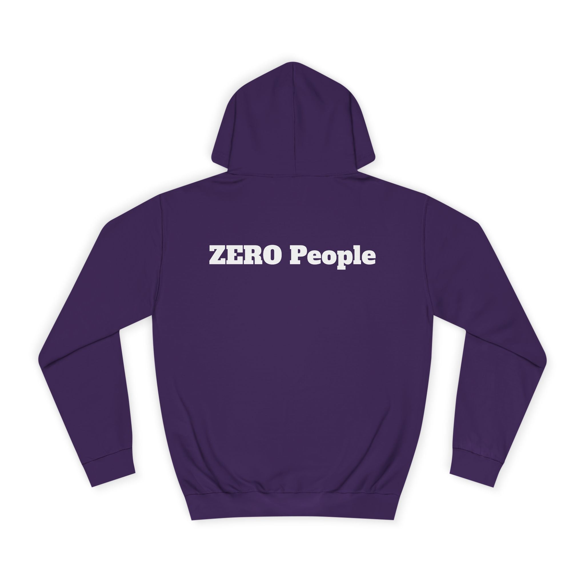 Copy of ZERO People Hoodie — Minimalist Statement Pullover