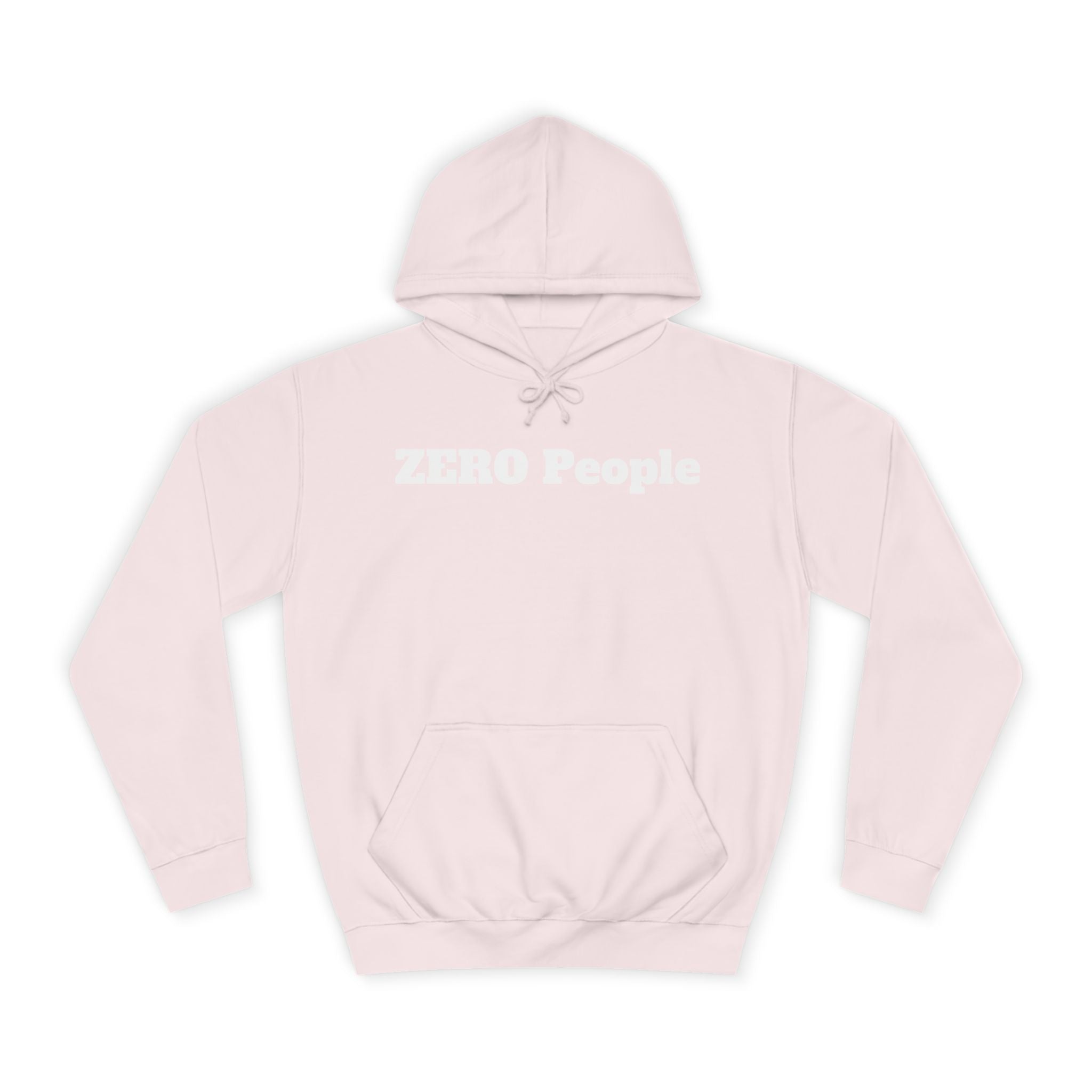 Copy of ZERO People Hoodie — Minimalist Statement Pullover