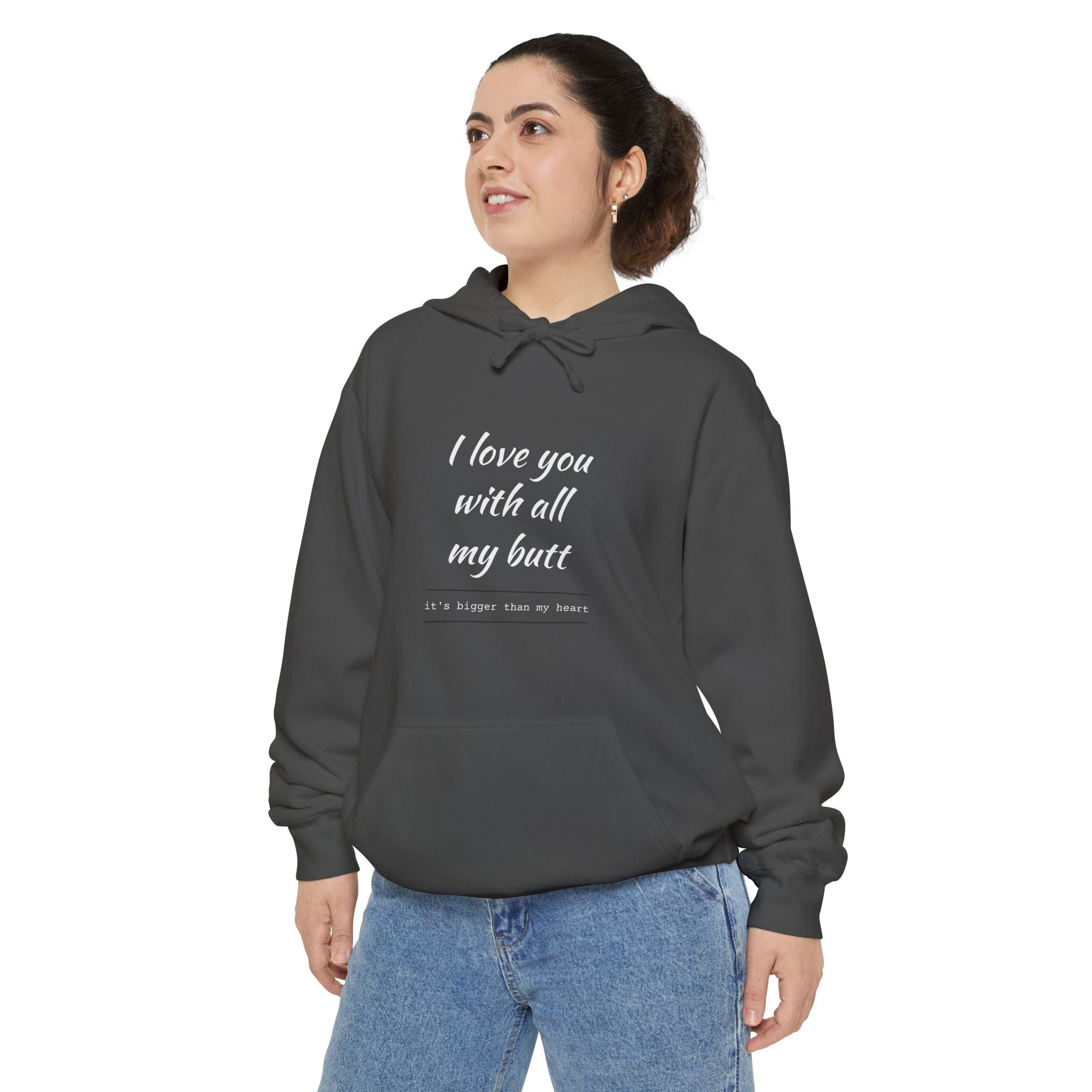 Hoodie — Red Heart "You Are Literally The Only Person I Like" Valentine Pullover