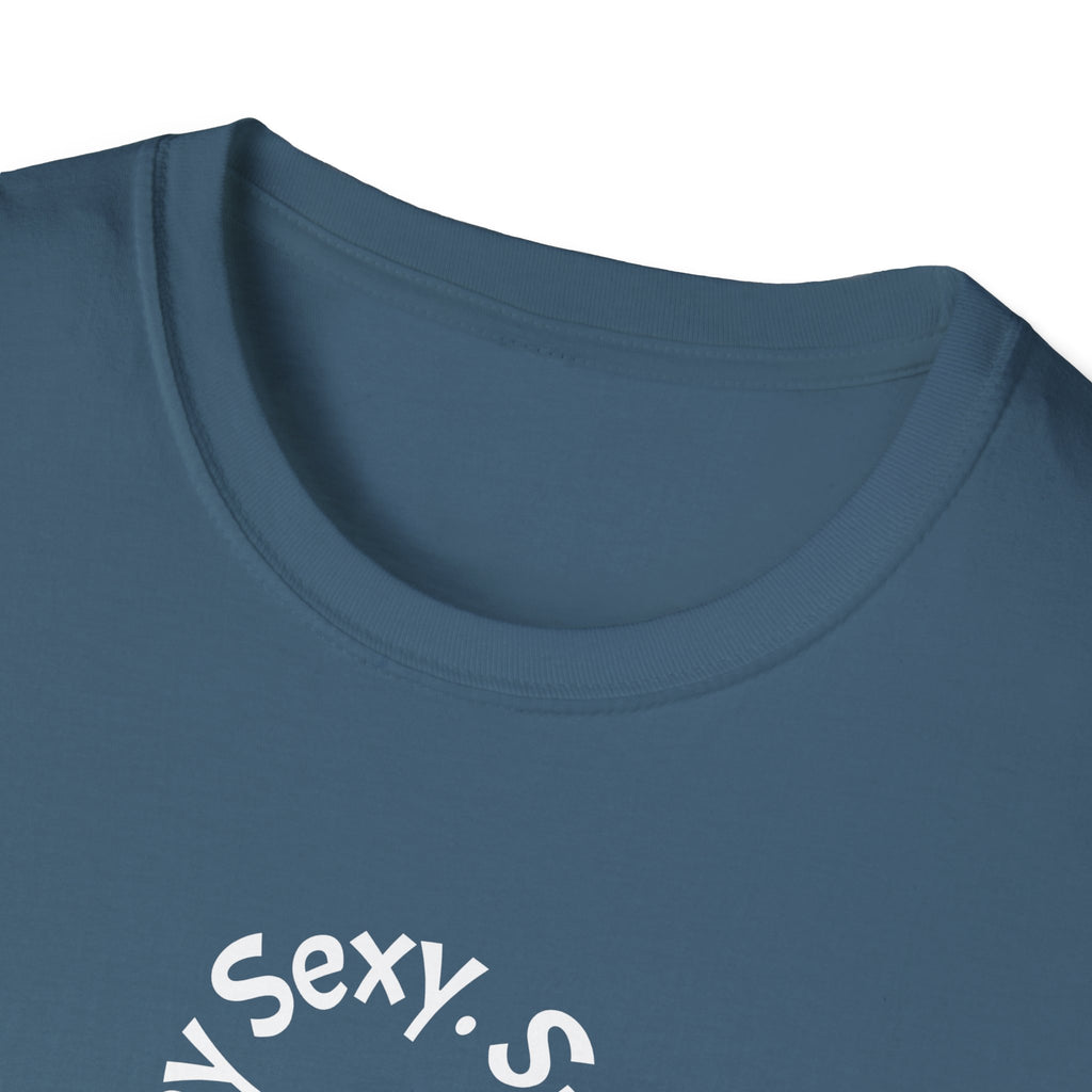 Sexy, Say It Back T-Shirt | Minimal Circular Text Tee