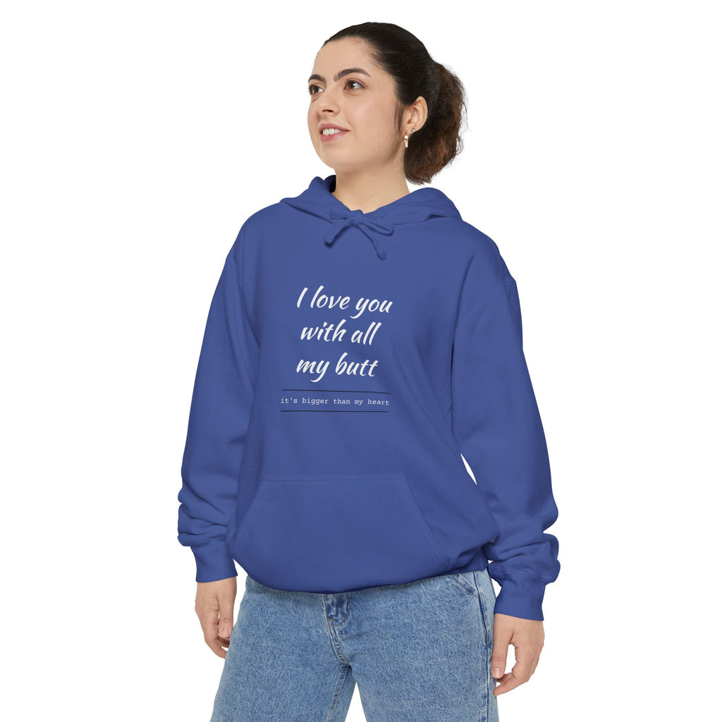 Hoodie — Red Heart "You Are Literally The Only Person I Like" Valentine Pullover