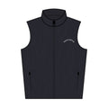 Embroidered Men's Soft Shell Vest — Lightweight Zip-Up Outerwear
