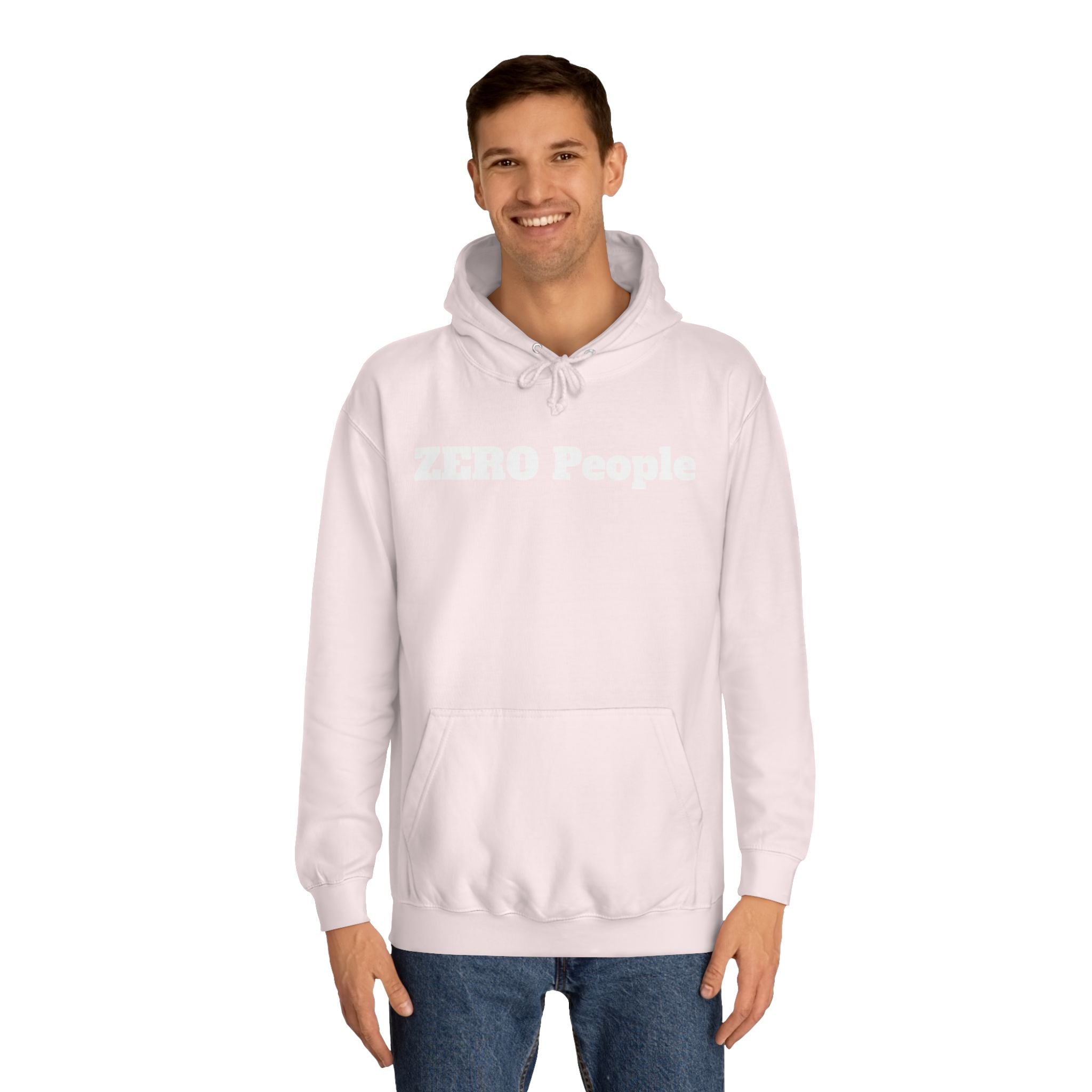Copy of ZERO People Hoodie — Minimalist Statement Pullover