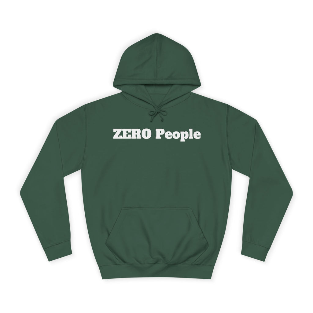 Copy of ZERO People Hoodie — Minimalist Statement Pullover