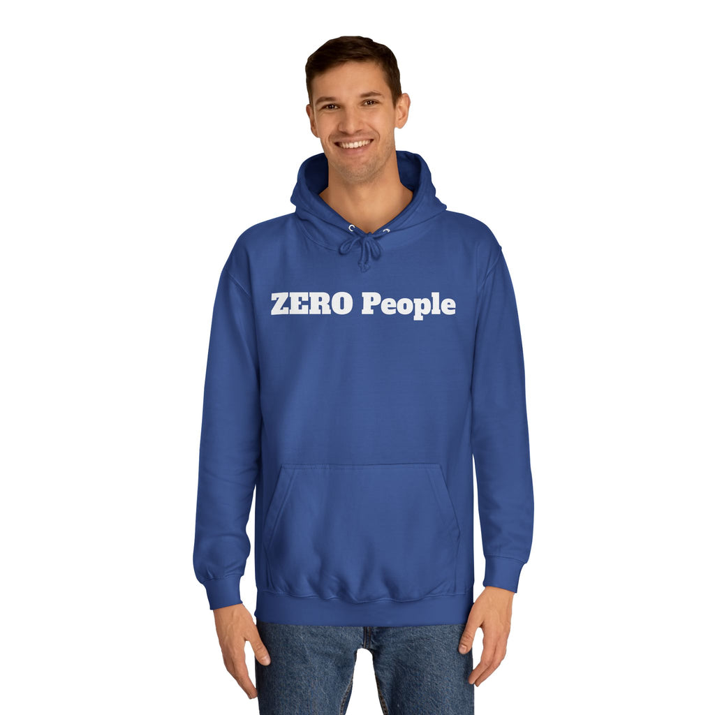 Copy of ZERO People Hoodie — Minimalist Statement Pullover