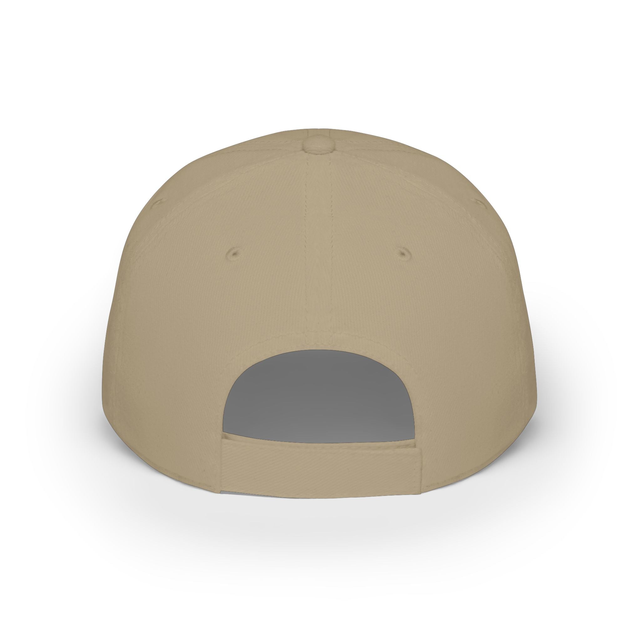Low Profile Baseball Cap — "Say It Back" Circular Text Embroidered Logo