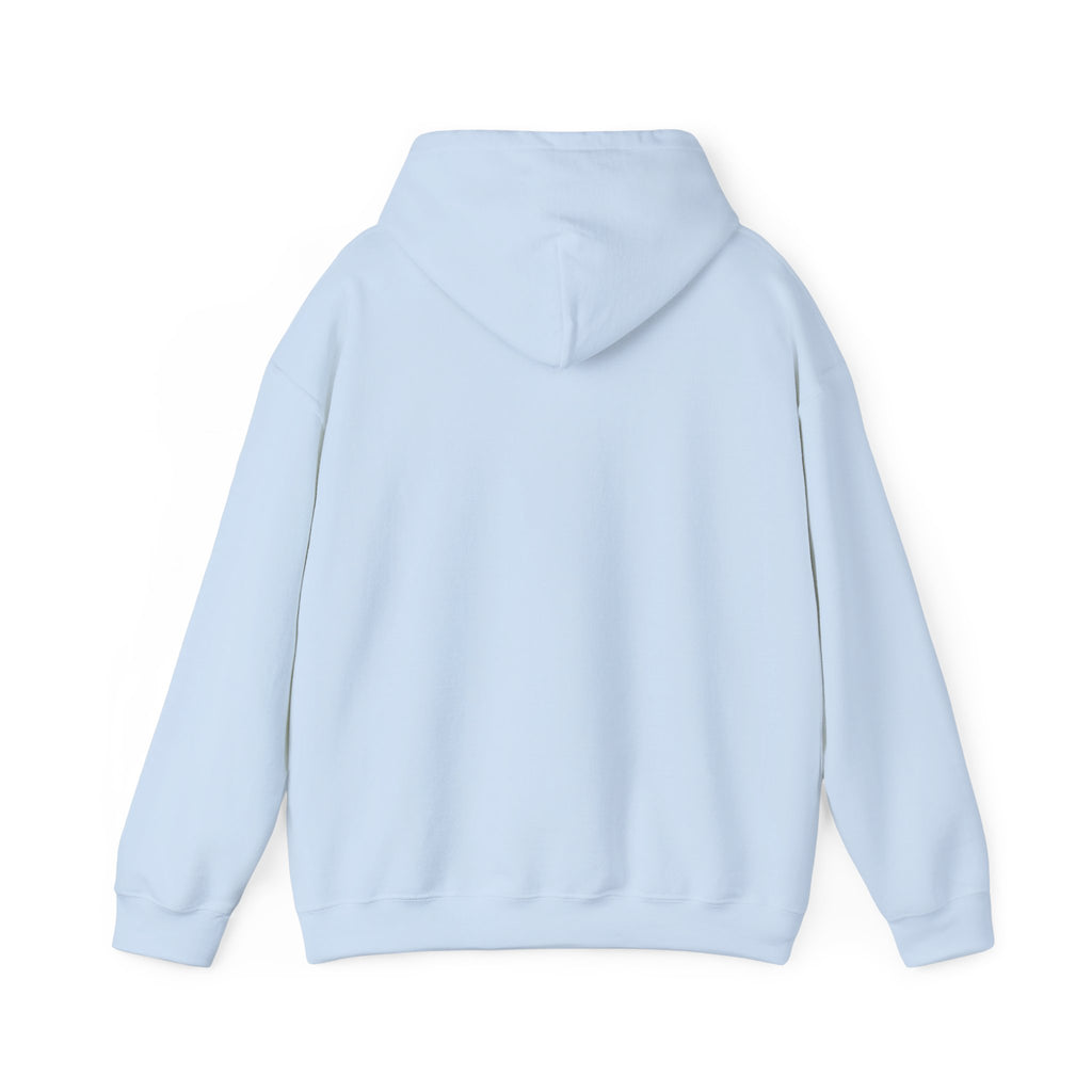 Hoodie "Say It Baby Sexy" Circular Text Graphic – Minimal White Pullover