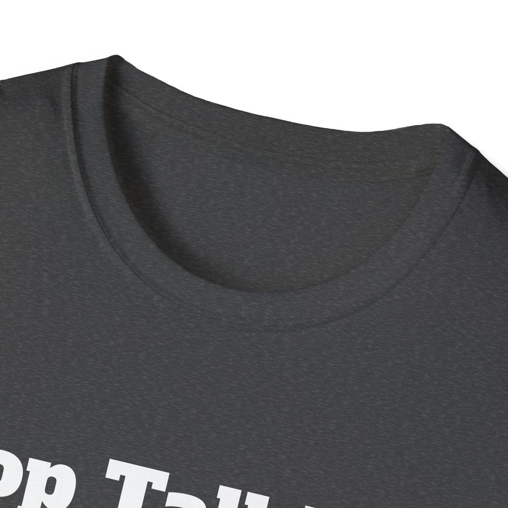 Stop Talking! T-Shirt — Funny Bold Text Graphic Tee