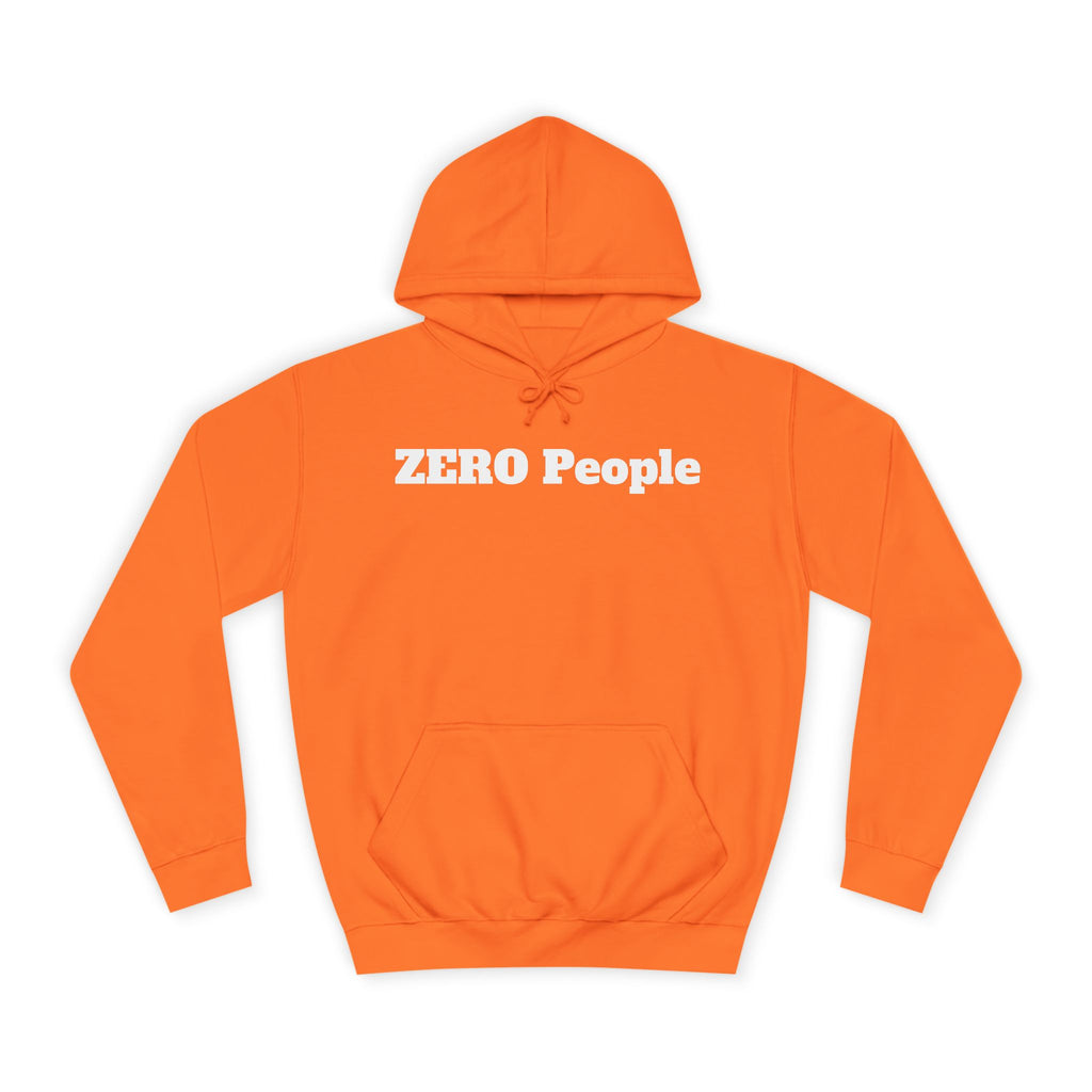 Copy of ZERO People Hoodie — Minimalist Statement Pullover