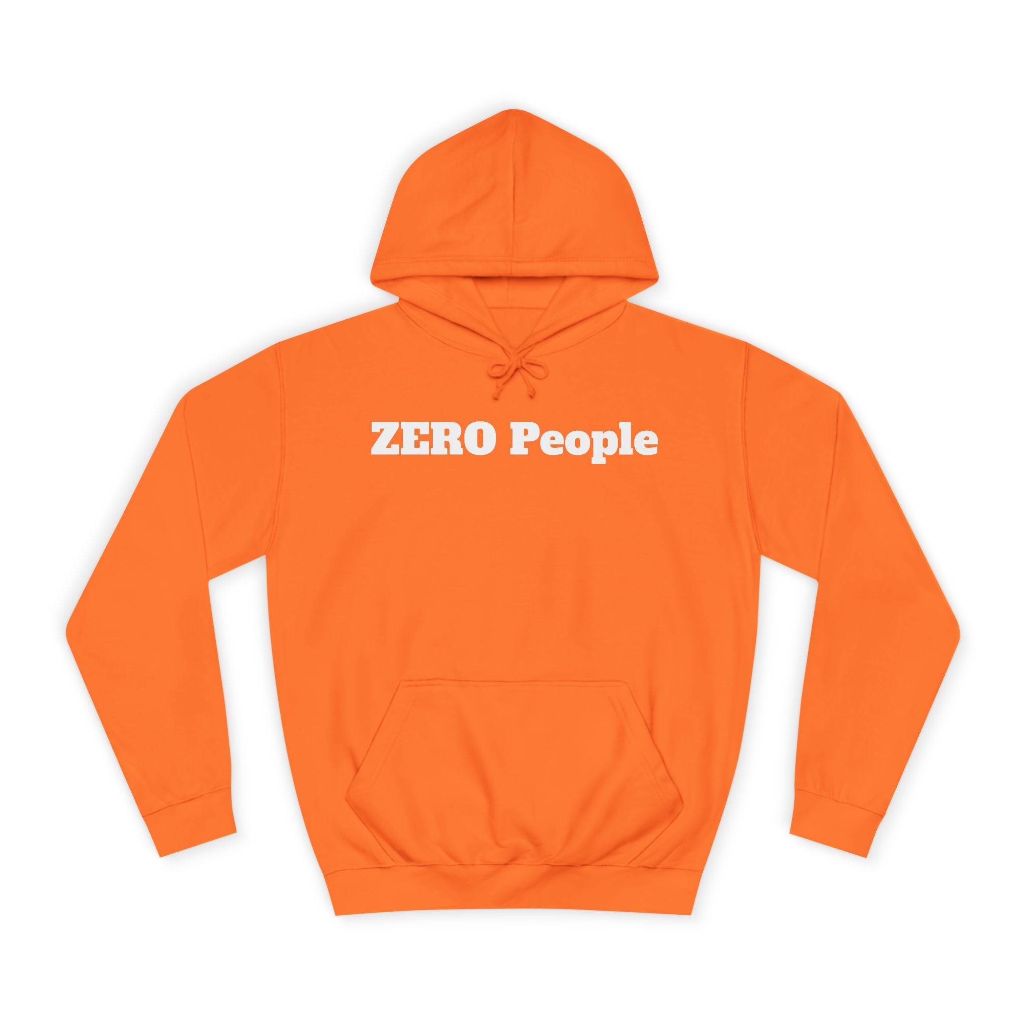 Copy of ZERO People Hoodie — Minimalist Statement Pullover