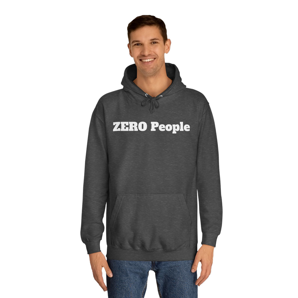 Copy of ZERO People Hoodie — Minimalist Statement Pullover