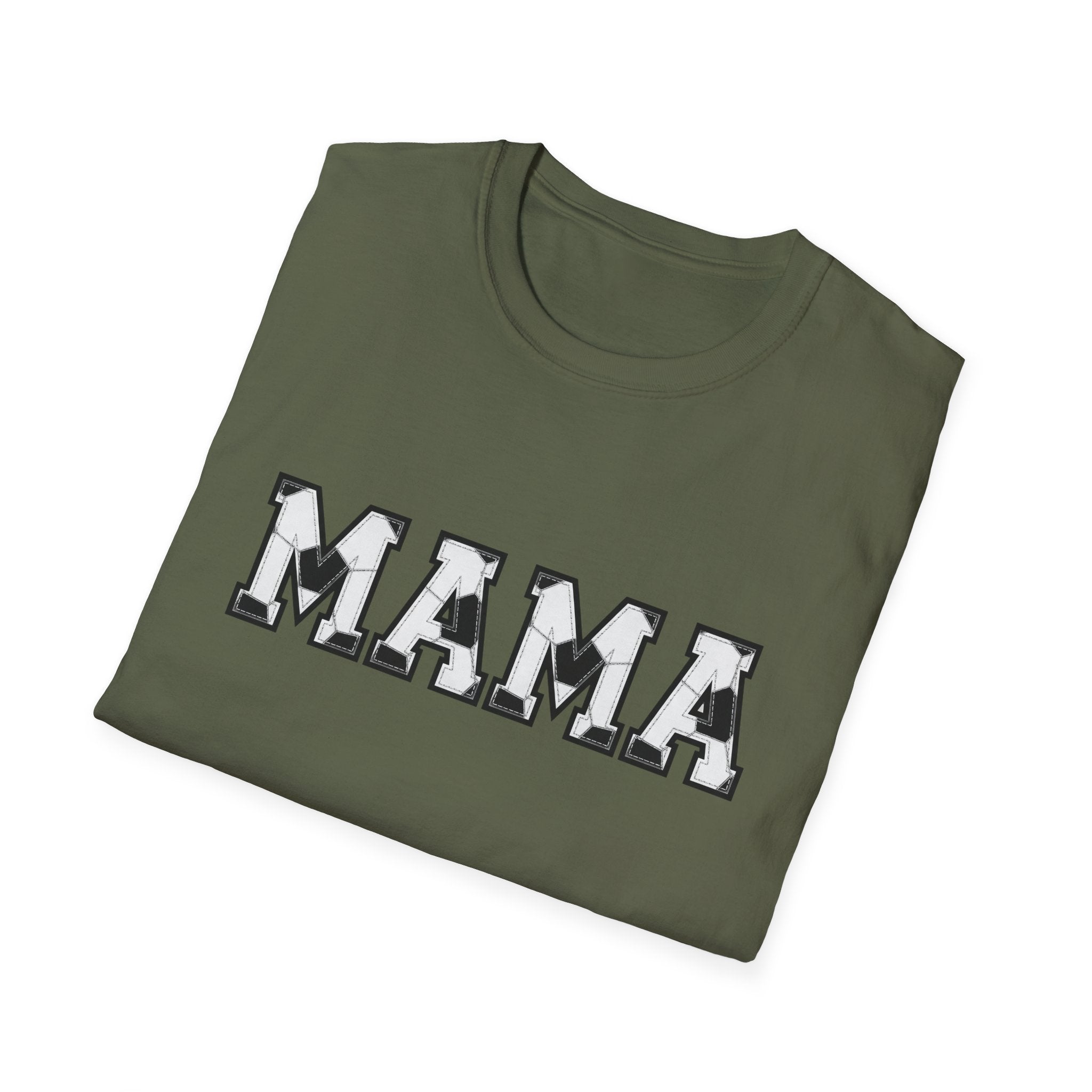Mama Graphic T-Shirt — Classic Block Letter Mom Tee