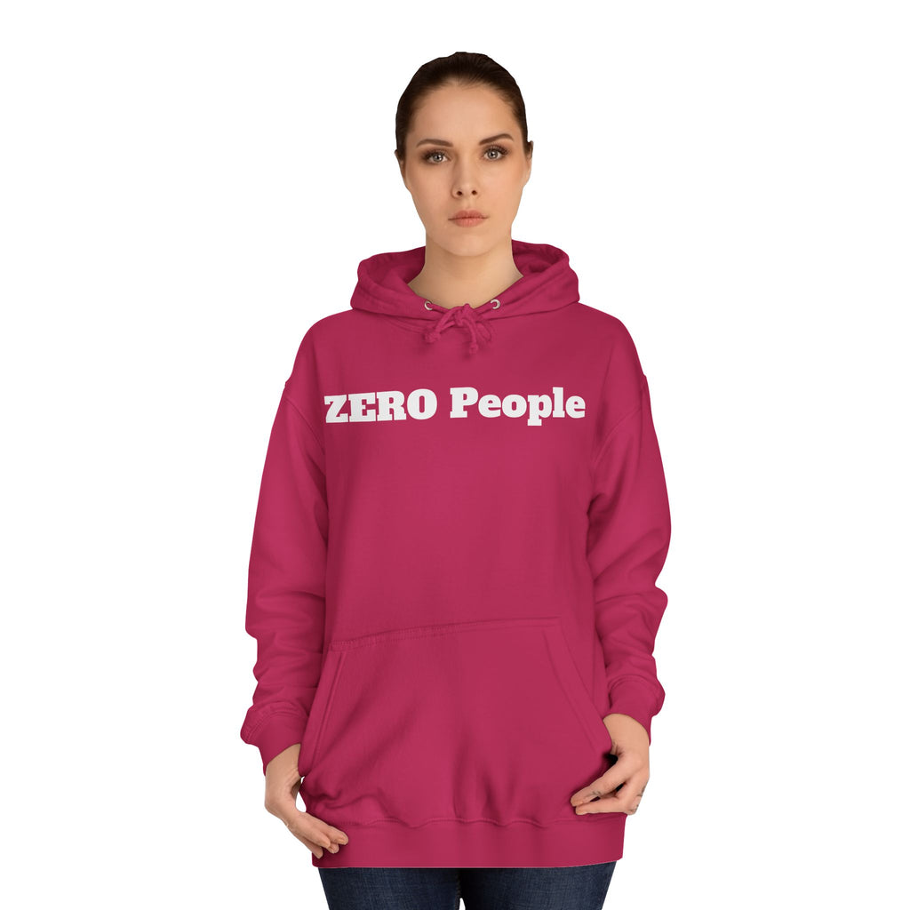 Copy of ZERO People Hoodie — Minimalist Statement Pullover