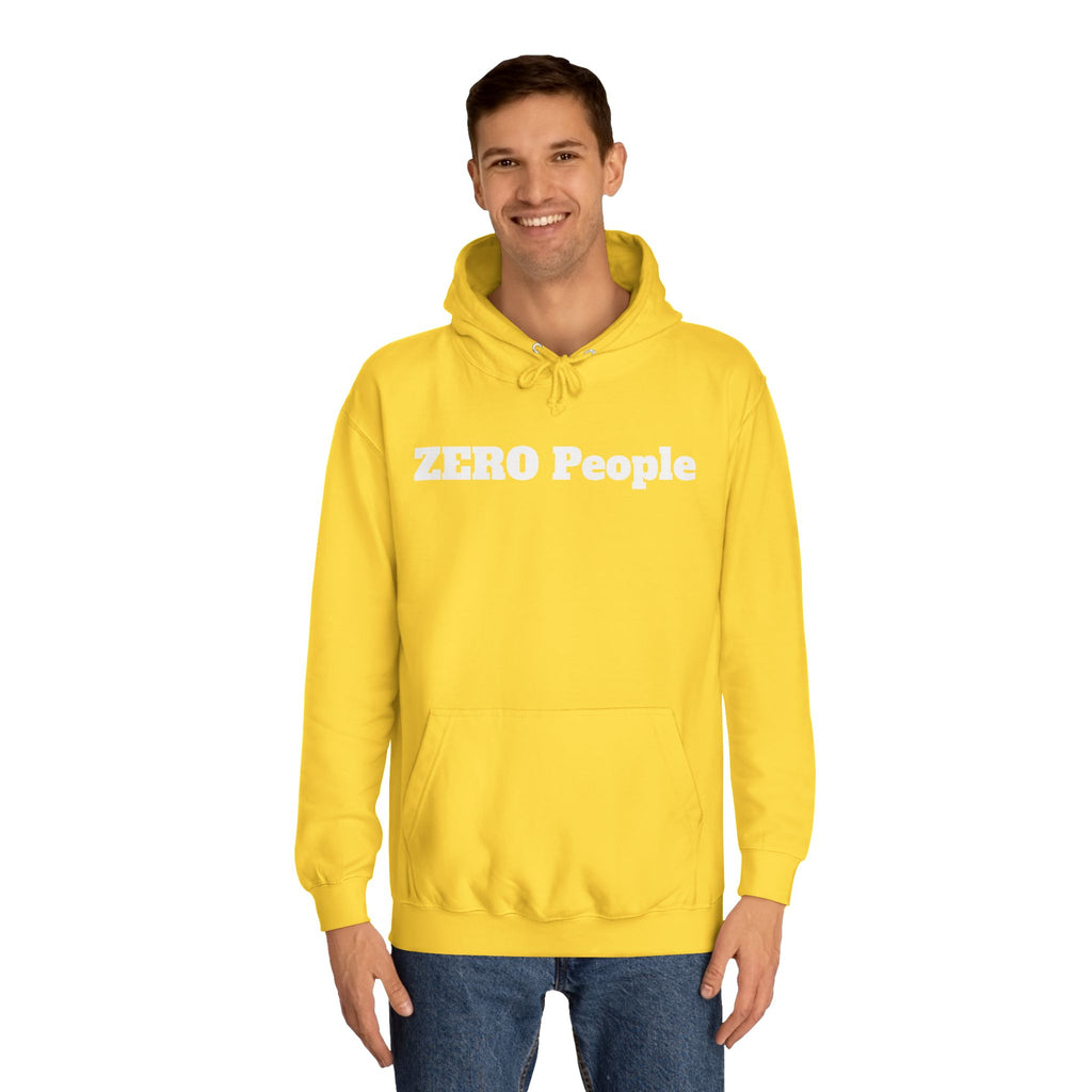 Copy of ZERO People Hoodie — Minimalist Statement Pullover