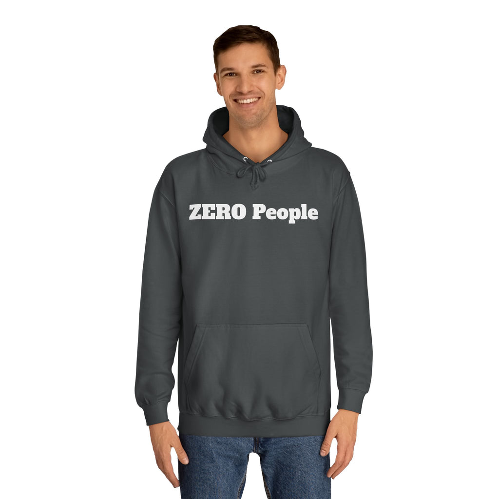 Copy of ZERO People Hoodie — Minimalist Statement Pullover