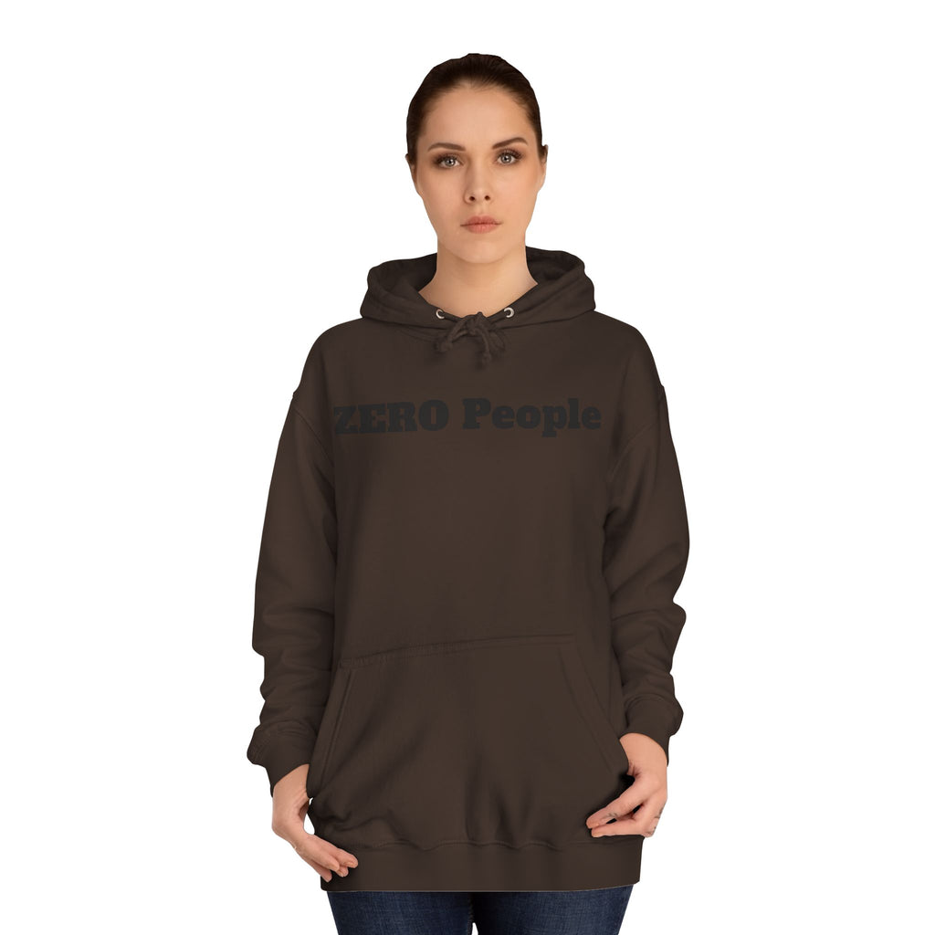 ZERO People Hoodie — Minimalist Statement Pullover