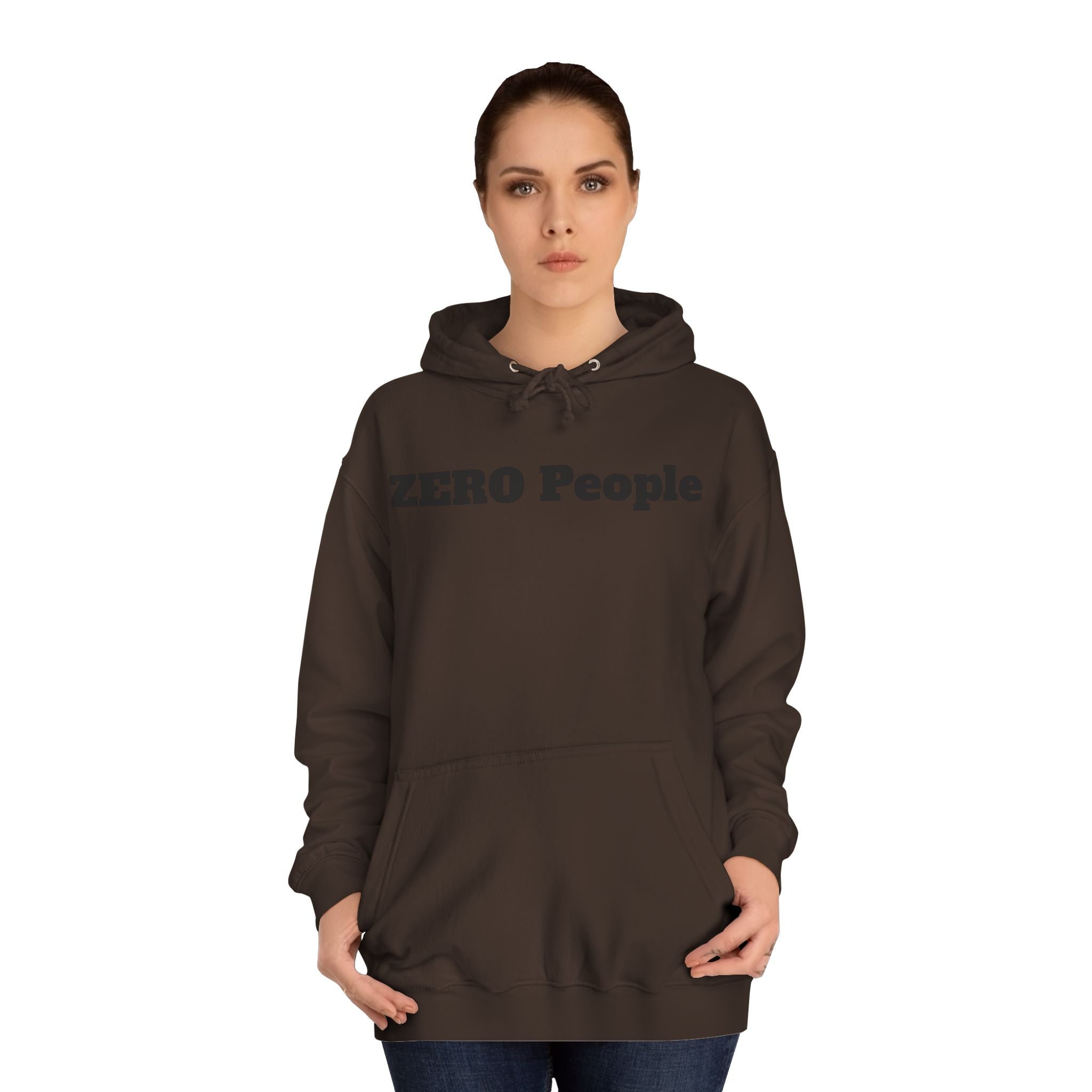 ZERO People Hoodie — Minimalist Statement Pullover