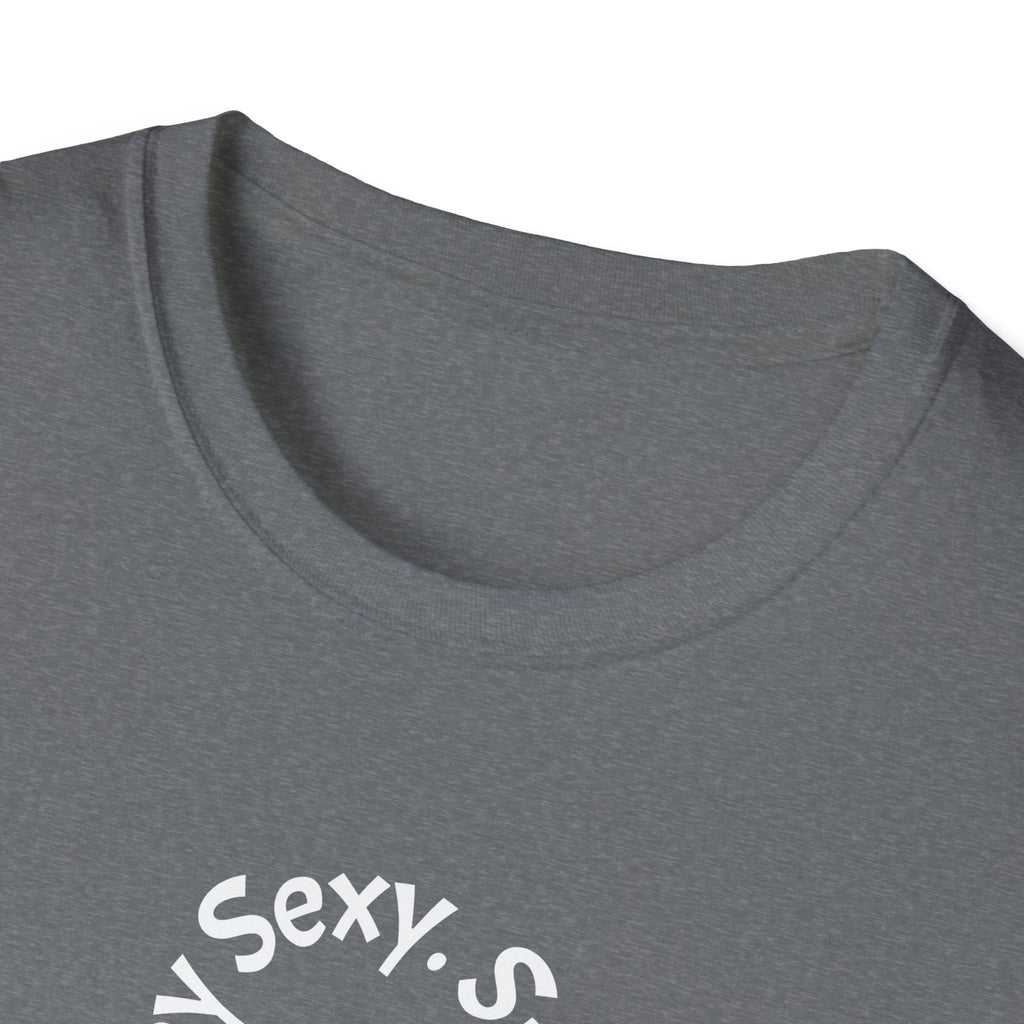 Sexy, Say It Back T-Shirt | Minimal Circular Text Tee