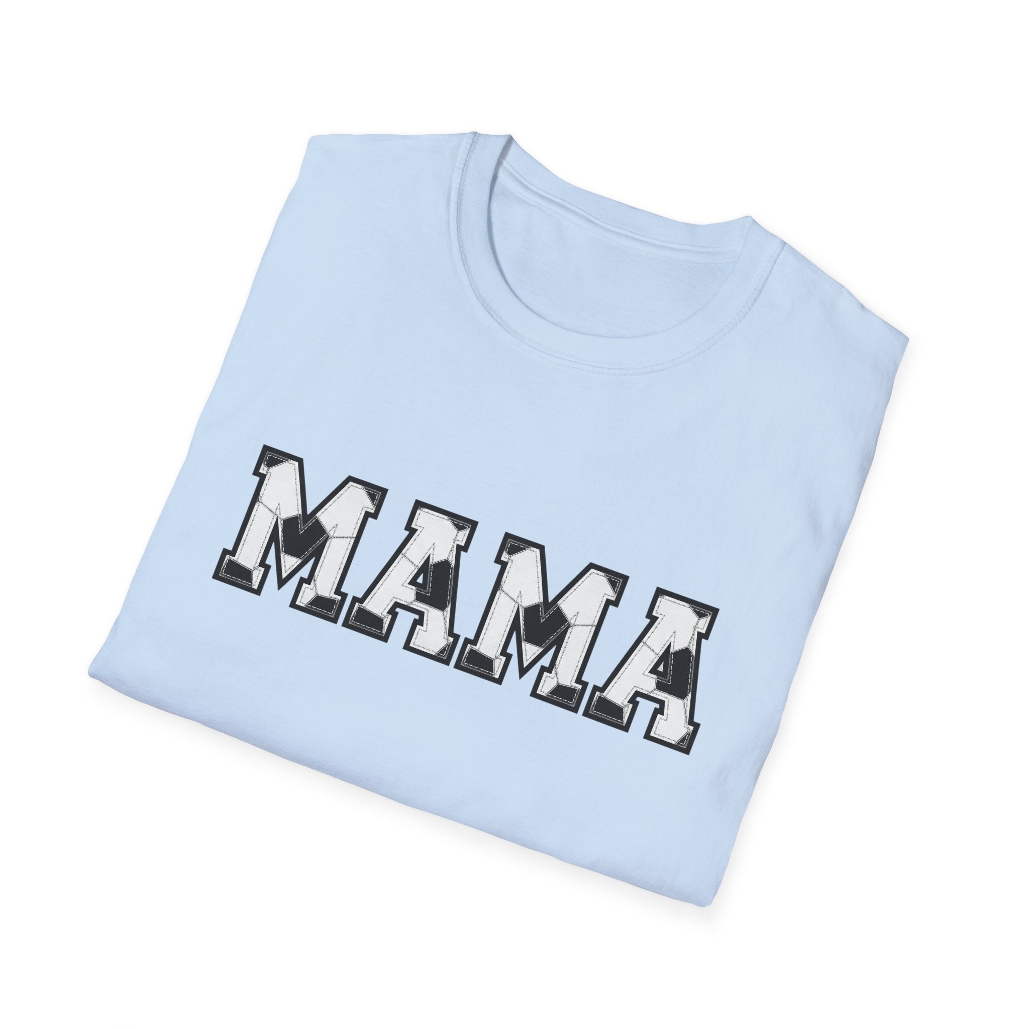 Mama Graphic T-Shirt — Classic Block Letter Mom Tee
