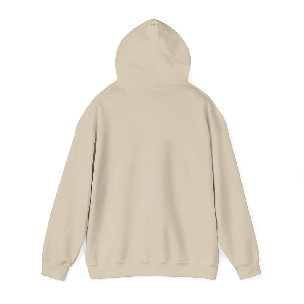 Hoodie "Say It Baby Sexy" Circular Text Graphic – Minimal White Pullover